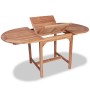 Juego de comedor de jardín clase B 7 piezas madera maciza teca de vidaXL, Conjuntos de jardín - Ref: Foro24-41998, Precio: 56...