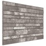 Paneles de pared 3D diseño de ladrillo 10 uds EPS gris oscuro de , Recubrimiento de paredes - Ref: Foro24-149584, Precio: 183...