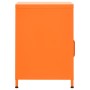 Mesita de noche acero naranja 35x35x51 cm de , Mesitas de noche - Ref: Foro24-336219, Precio: 93,40 €, Descuento: %