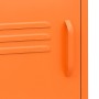 Orange steel nightstand 35x35x51 cm by , Nightstands - Ref: Foro24-336219, Price: 97,10 €, Discount: %