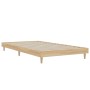 Estructura de cama madera de ingeniería roble Sonoma 90x200 cm de , Camas y somieres - Ref: Foro24-832064, Precio: 80,76 €, D...