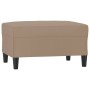 Cappuccino synthetic leather footstool 70x55x41 cm by , Ottomans - Ref: Foro24-349316, Price: 65,46 €, Discount: %