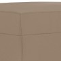 Cappuccino synthetic leather footstool 70x55x41 cm by , Ottomans - Ref: Foro24-349316, Price: 65,46 €, Discount: %