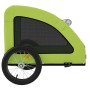 Pet Bicycle Trailer Iron Oxford Cloth Green by , pet strollers - Ref: Foro24-93962, Price: 100,81 €, Discount: %