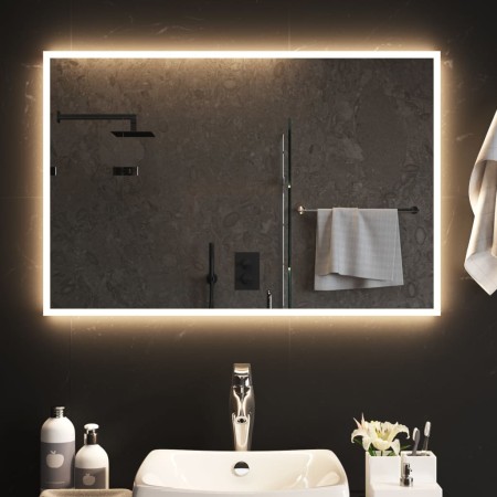 Bathroom mirror with LED 60x90 cm by , Mirrors - Ref: Foro24-3154084, Price: 99,99 €, Discount: %