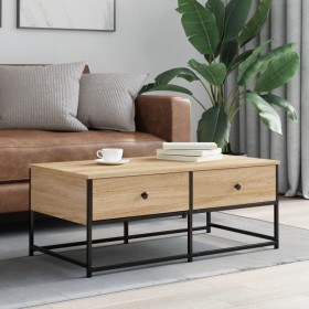 Sonoma oak engineered wood coffee table 100x51x40 cm by , Coffee table - Ref: Foro24-833971, Price: 62,99 €, Discount: %