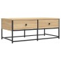 Sonoma oak engineered wood coffee table 100x51x40 cm by , Coffee table - Ref: Foro24-833971, Price: 60,85 €, Discount: %