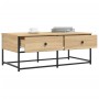 Mesa de centro madera de ingeniería roble Sonoma 100x51x40 cm de , Mesas de centro - Ref: Foro24-833971, Precio: 62,99 €, Des...