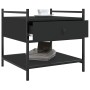 Mesa de centro madera de ingeniería negro 50x50x50 cm de , Mesas de centro - Ref: Foro24-833965, Precio: 47,95 €, Descuento: %