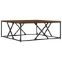 Mesa de centro madera de ingeniería negro 100x100x40 cm de , Mesas de centro - Ref: Foro24-835364, Precio: 81,75 €, Descuento: %