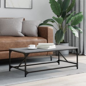 Sonoma gray plywood coffee table 100x50x35 cm by , Coffee table - Ref: Foro24-835332, Price: 45,06 €, Discount: %