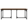 Brown oak plywood coffee table 90x50x35 cm by , Coffee table - Ref: Foro24-835403, Price: 29,49 €, Discount: %