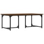 Brown oak plywood coffee table 90x50x35 cm by , Coffee table - Ref: Foro24-835403, Price: 29,49 €, Discount: %