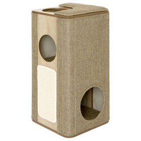 Jack and Vanilla Brown Molly Tower Katzenkratzbaum 38x38x73 cm von , Katzenmöbel - Ref: Foro24-444202, Preis: 123,99 €, Rabat...