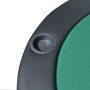 Tablero de póker plegable para 10 jugadores verde de vidaXL, Mesas de juego y de póquer - Ref: Foro24-80135, Precio: 119,77 €...