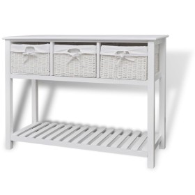 White storage sideboard by vidaXL, Sideboards - Ref: Foro24-242432, Price: 154,99 €, Discount: %