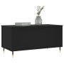 Black plywood coffee table 90x44.5x45 cm by , Coffee table - Ref: Foro24-830965, Price: 68,99 €, Discount: %