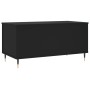 Black plywood coffee table 90x44.5x45 cm by , Coffee table - Ref: Foro24-830965, Price: 68,99 €, Discount: %