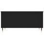 Black plywood coffee table 90x44.5x45 cm by , Coffee table - Ref: Foro24-830965, Price: 68,99 €, Discount: %