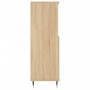 Aparador alto madera contrachapada color roble 60x36x110 cm de , Aparadores - Ref: Foro24-831479, Precio: 74,48 €, Descuento: %