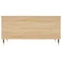 Oak Sonoma plywood coffee table 90x44.5x45 cm by , Coffee table - Ref: Foro24-830967, Price: 67,12 €, Discount: %