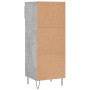 Plywood shoe cabinet in gray concrete wood 40x36x105 cm by , Shoe racks and shoe organizers - Ref: Foro24-831464, Price: 40,9...