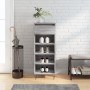 Shoe cabinet made of gray Sonoma plywood 40x36x105 cm by , Shoe racks and shoe organizers - Ref: Foro24-831466, Price: 40,24 ...