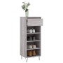 Mueble zapatero madera contrachapada gris Sonoma 40x36x105 cm de , Zapateros y organizadores de calzado - Ref: Foro24-831466,...