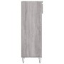 Mueble zapatero madera contrachapada gris Sonoma 40x36x105 cm de , Zapateros y organizadores de calzado - Ref: Foro24-831466,...