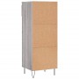 Shoe cabinet made of gray Sonoma plywood 40x36x105 cm by , Shoe racks and shoe organizers - Ref: Foro24-831466, Price: 40,24 ...