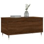 Mesa de centro madera contrachapada roble marrón 90x44,5x45 cm de , Mesas de centro - Ref: Foro24-830971, Precio: 66,97 €, De...