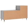 Mueble zapatero madera contrachapada gris Sonoma 102x36x60 cm de , Zapateros y organizadores de calzado - Ref: Foro24-831362,...