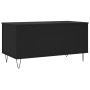 Mesa de centro madera contrachapada negro 90x44,5x45 cm de , Mesas de centro - Ref: Foro24-830973, Precio: 59,22 €, Descuento: %