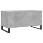 Mesa de centro madera contrachapada gris hormigón 90x44,5x45 cm de , Mesas de centro - Ref: Foro24-830984, Precio: 57,32 €, D...