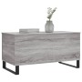 Gray Sonoma plywood coffee table 90x44.5x45 cm by , Coffee table - Ref: Foro24-830986, Price: 59,41 €, Discount: %