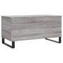 Gray Sonoma plywood coffee table 90x44.5x45 cm by , Coffee table - Ref: Foro24-830986, Price: 59,41 €, Discount: %