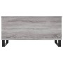 Gray Sonoma plywood coffee table 90x44.5x45 cm by , Coffee table - Ref: Foro24-830986, Price: 59,41 €, Discount: %