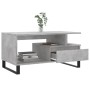 Mesa de centro madera contrachapada gris hormigón 90x49x45 cm de , Mesas de centro - Ref: Foro24-831032, Precio: 63,32 €, Des...