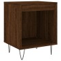 Mesita de noche madera de ingeniería marrón roble 40x35x50 cm de , Mesitas de noche - Ref: Foro24-830730, Precio: 33,05 €, De...