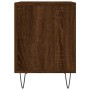 Engineered wood brown oak bedside table 40x35x50 cm by , Nightstands - Ref: Foro24-830730, Price: 29,27 €, Discount: %