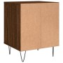 Mesita de noche madera de ingeniería marrón roble 40x35x50 cm de , Mesitas de noche - Ref: Foro24-830730, Precio: 33,05 €, De...