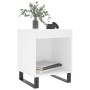 Mesita de noche madera contrachapada blanco 40x35x50 cm de , Mesitas de noche - Ref: Foro24-830732, Precio: 33,76 €, Descuent...