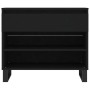 Mueble zapatero madera contrachapada negro 70x36x60 cm de , Zapateros y organizadores de calzado - Ref: Foro24-831445, Precio...