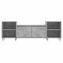 Mueble para TV madera contrachapada gris hormigón 160x35x55 cm de , Muebles TV - Ref: Foro24-831336, Precio: 86,26 €, Descuen...