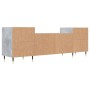 Mueble para TV madera contrachapada gris hormigón 160x35x55 cm de , Muebles TV - Ref: Foro24-831336, Precio: 86,26 €, Descuen...