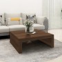 Couchtisch aus braunem Eichensperrholz, 100 x 100 x 35 cm von , Couchtisch - Ref: Foro24-815998, Preis: 96,04 €, Rabatt: %