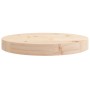 Solid pine wood round table top Ø30x3 cm by , Table tops - Ref: Foro24-833655, Price: 21,99 €, Discount: %