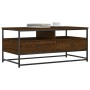 Mesa de centro madera de ingeniería roble marrón 100x51x45 cm de , Mesas de centro - Ref: Foro24-835288, Precio: 75,84 €, Des...