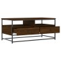 Mesa de centro madera de ingeniería roble marrón 100x51x45 cm de , Mesas de centro - Ref: Foro24-835288, Precio: 75,84 €, Des...