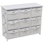 White storage sideboard by vidaXL, Lockers and storage cabinets - Ref: Foro24-242433, Price: 256,06 €, Discount: %